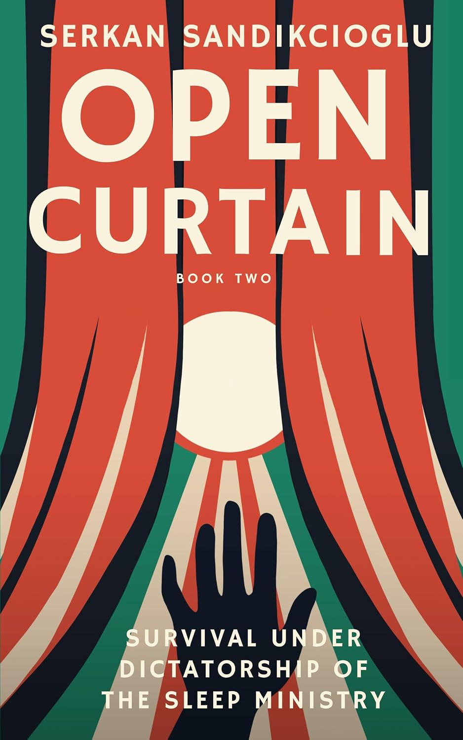 English cover of Open Curtain